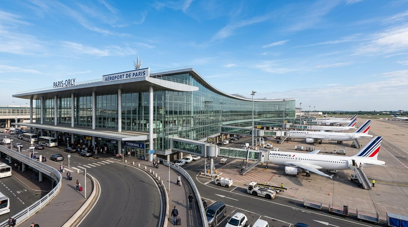 Transfer Aeroporto Orly ⇄ Paris